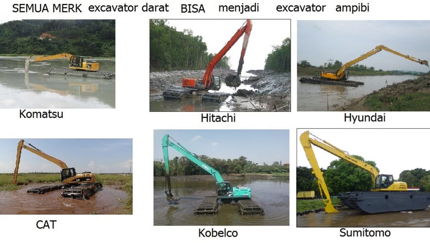 amphibious excavator swamp beko