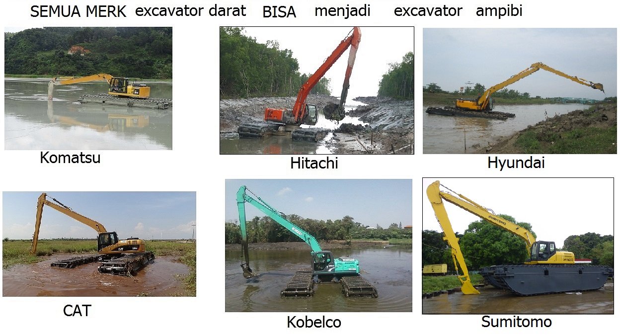 amphibious excavator swamp beko