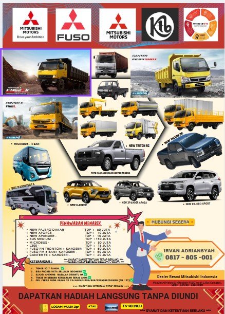 Mitsubishi DP Murah