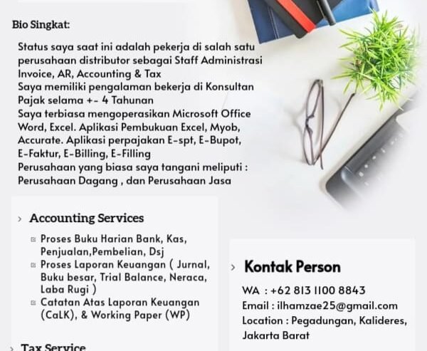 Jasa Pembukuan dan SPT Pajak