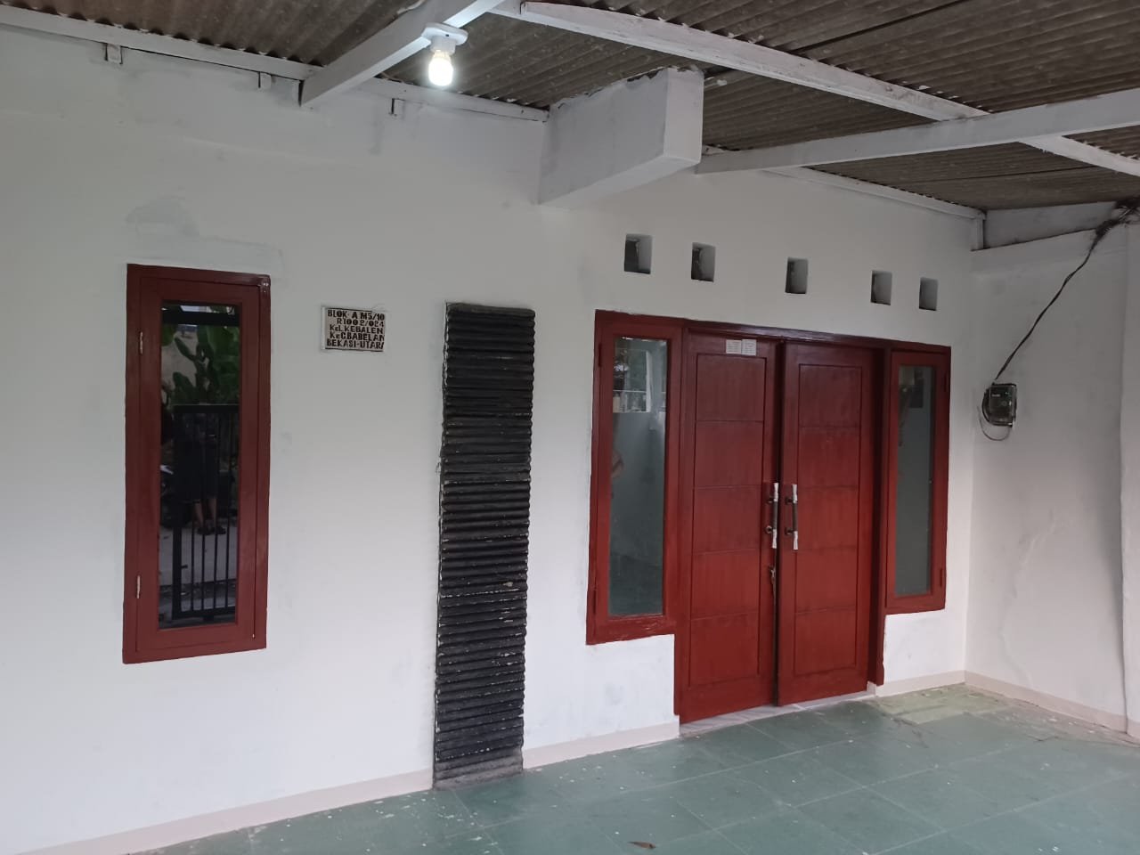 Disewakan Rumah Villa Gading Harapan 1 Pintu Timur Babelan