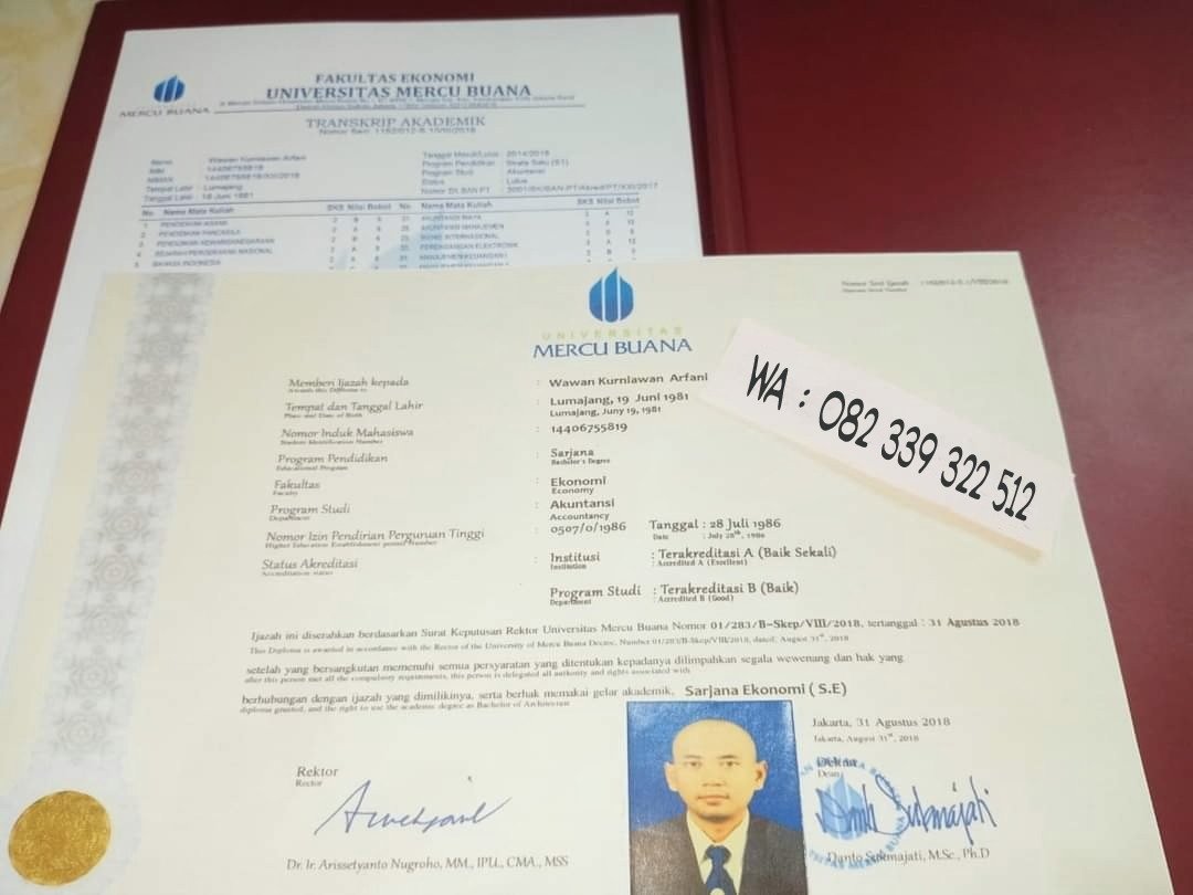 PEMBUATAN JASA IJAZAH ASLI TERPERCAYA