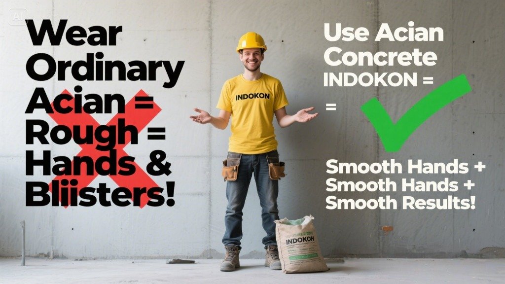 ACIAN BETON INDOKON | MORTAR INDOKON | SKIM COAT INDOKON