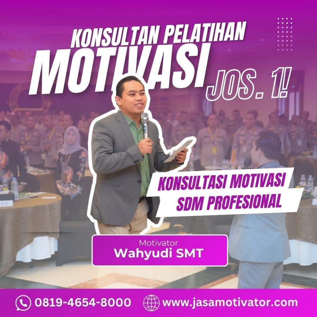 Jasa Motivator Bojonegoro Bersertifikat Dan Berpengalaman