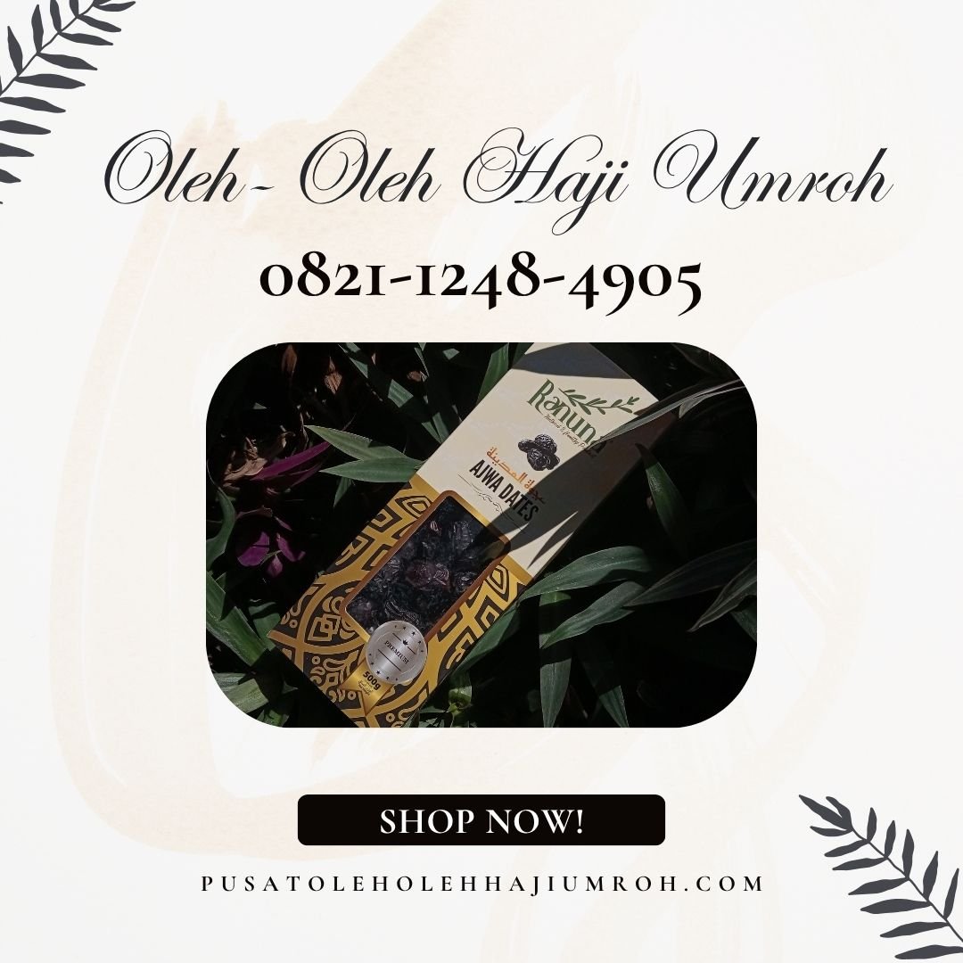 Kurma Premium Oleh Oleh Haji Umroh di Jogja
