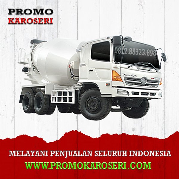 JAKARTA – BEKASI | Karoseri Wingbox, Arm Roll, Mixer
