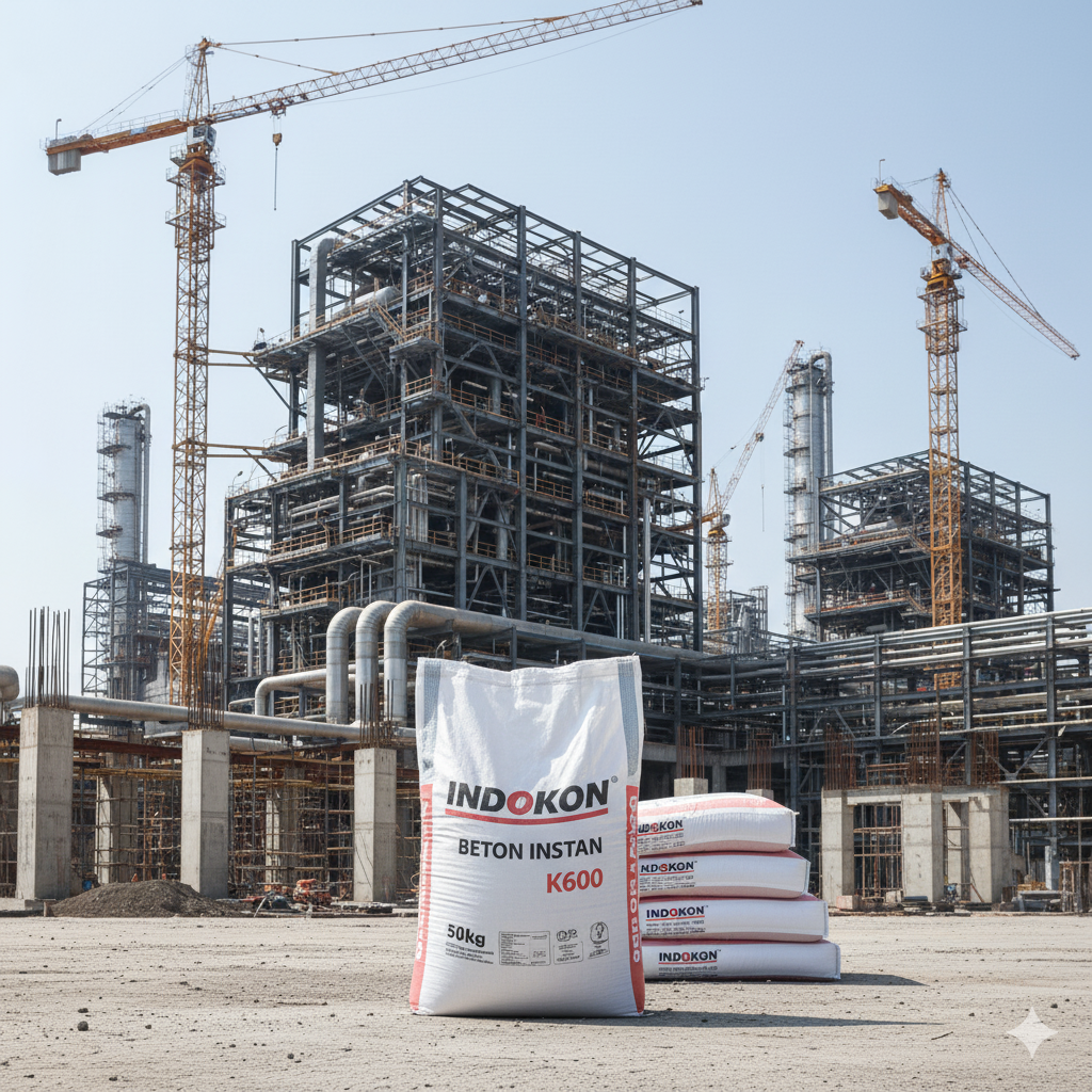 BETON INSTAN K 600 INDOKON | BETON SIAP PAKAI