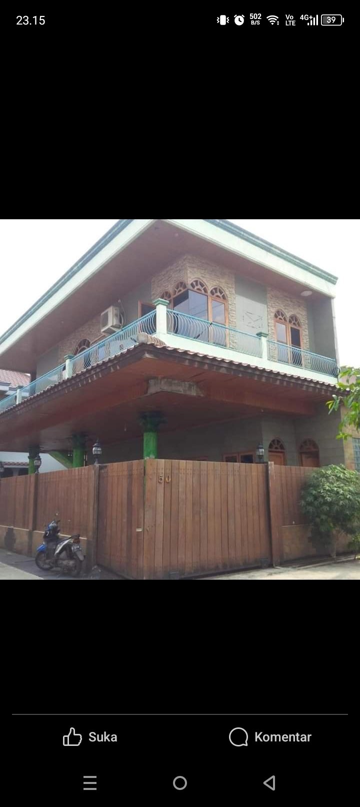 Rumah disewakan hunian nyaman aman tentram